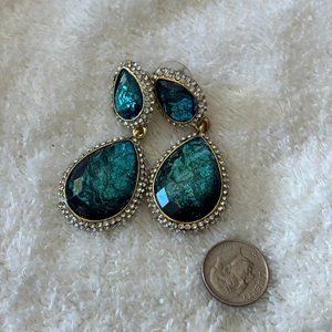 Teal / Blue Earings